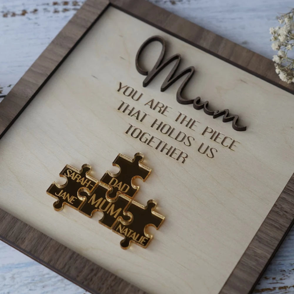 Mother's Day Puzzle Pieces
